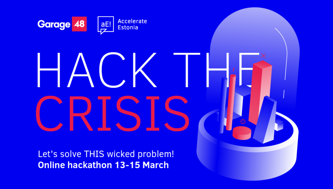 Estonia Hack the Crisis event banner