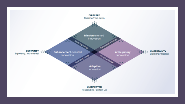 A depiction of the OPSI Innovation Facets Model