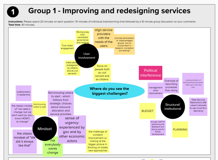 Using innovation methods to enhance and improve core government policy ...